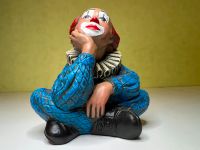 Clown Figur blaue Jacke - Der Denker und Träumer Nordrhein-Westfalen - Bocholt Vorschau