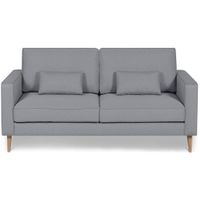 2-Sitzer Sofa Austin in Silber, Flachgewebe Firenza Niedersachsen - Wolfsburg Vorschau