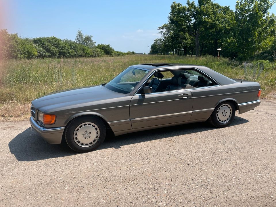 Mercedes C126 Coupe 500SEC Bj. 08/1989 mit 282Tkm & H-Kennzeichen in Stahnsdorf