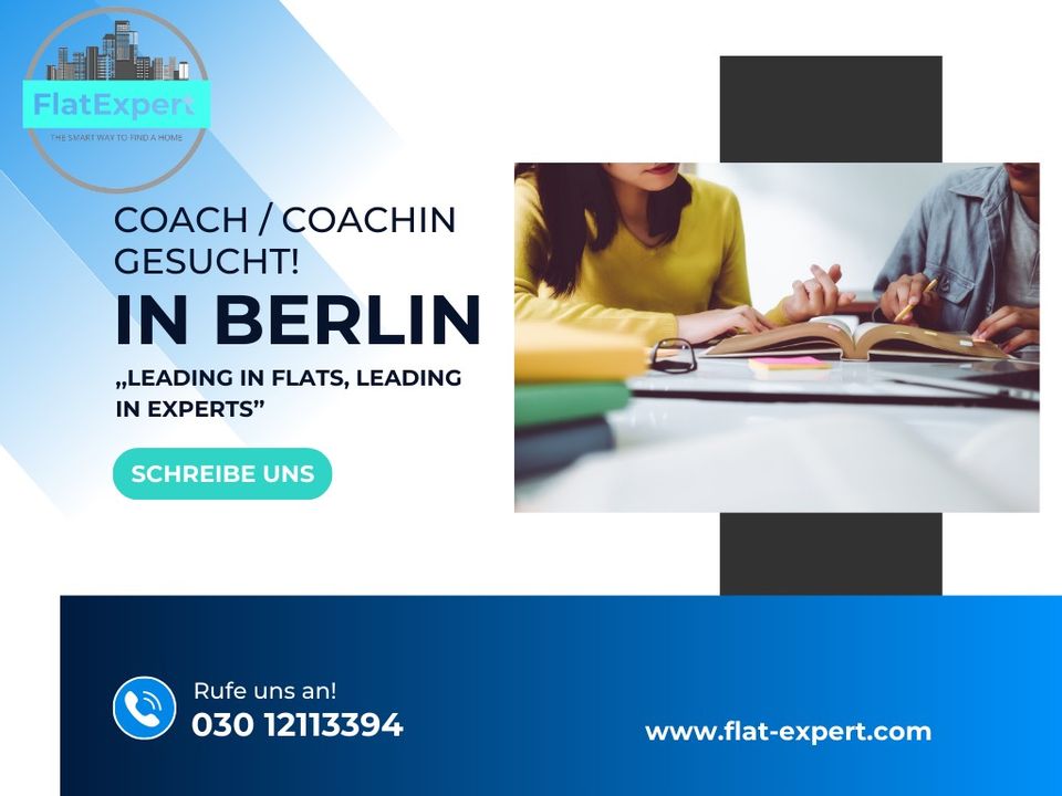 ✅Coach / Coachin gesucht in Berlin bis zu 4500€ in Berlin