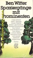Spaziergänge mit Prominenten (Ben Witter) (Sammlerstück, 1986) Wandsbek - Hamburg Rahlstedt Vorschau