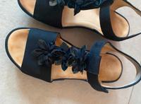 Sandalen Schlappen Schuhe blau high soft ara 40 Nordrhein-Westfalen - Verl Vorschau