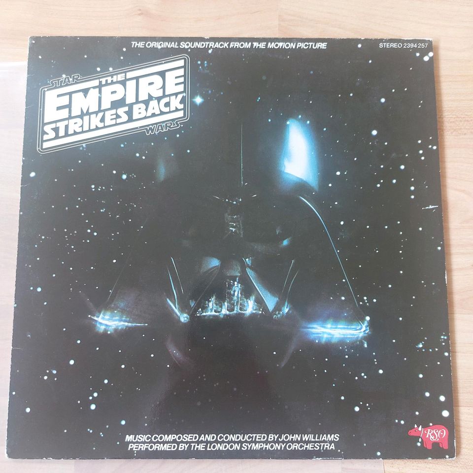 Star Wars Empire Strikes Back - Soundtrack LP Germany 1980 in Erkrath