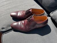 Elegante BOSS Herren-Businessschuhe - Bordeauxrot - Gr. 6 1/2 Köln - Ehrenfeld Vorschau
