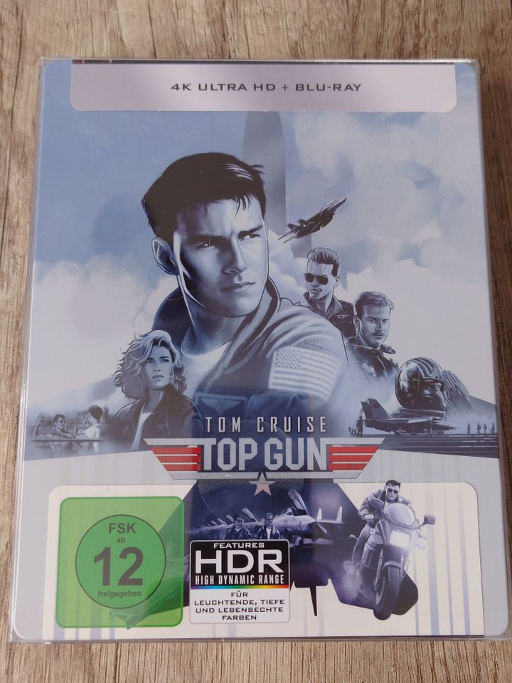 TOP GUN (1986) - 4K Ultra HD Blu-ray Steelbook Edition in Meßkirch