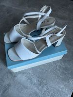 NEU! Damen Sandalen Sandalette Leder weiss (40) Nordrhein-Westfalen - Sankt Augustin Vorschau