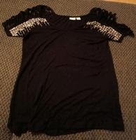T-Shirt schwarz Glitzer Steinchen 36/38 Bodyflirt Altona - Hamburg Osdorf Vorschau