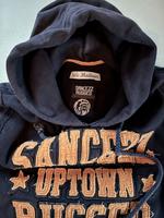Sancezz Rugged Hoodie Kapuzenpulli Gr. M schwarz 90er Vintage Hessen - Florstadt Vorschau