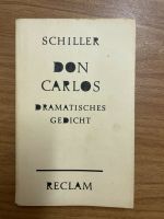 Don Carlos Dramatisches Gedicht Schiller Hessen - Dietzenbach Vorschau