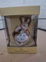 Villeroy  u Boch, Ostern. Hase, stzend mit Ei Nordrhein-Westfalen - Hiddenhausen Vorschau