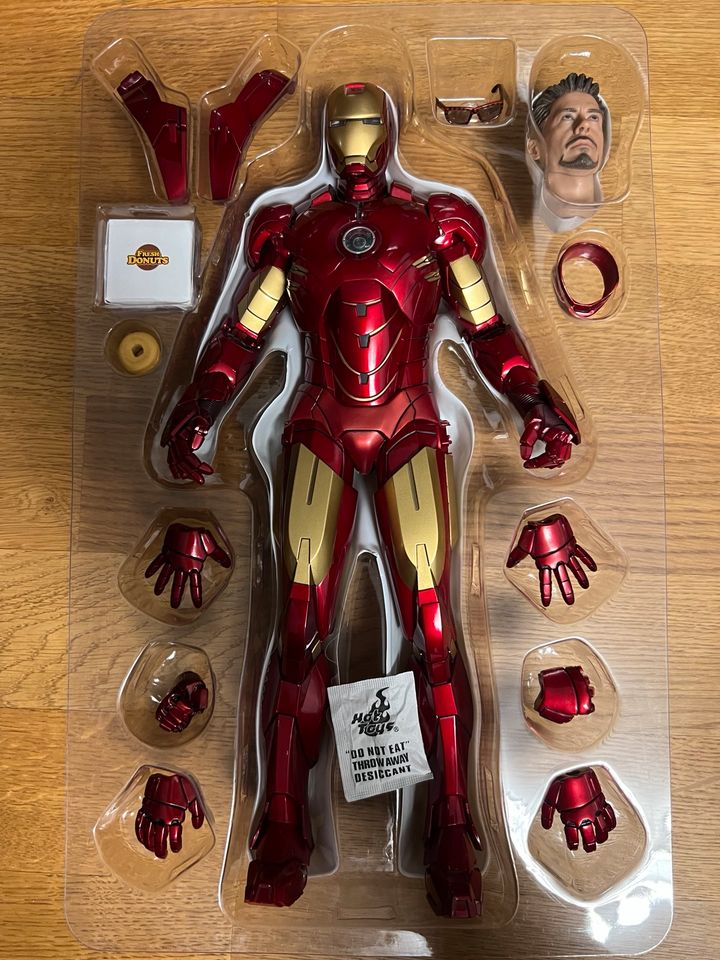 SET Hot Toys Iron Man 2 War Machine Mark IV 4 Figur Statue 1:6 3 in Heilsbronn