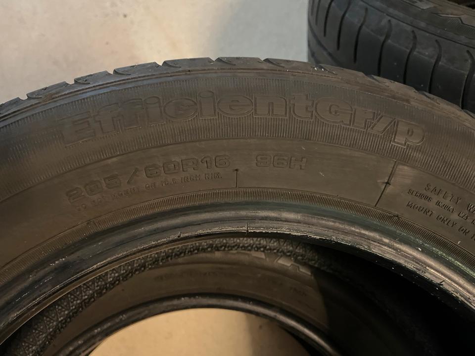2x Goodyear 205/60 R16 96H XL Sommerreifen 3mm 2019 in Miesbach