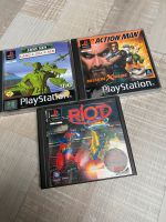 3 PlayStation 1 Spiele Army Men, Action man, Riot Sony Rheinland-Pfalz - Gerolsheim Vorschau