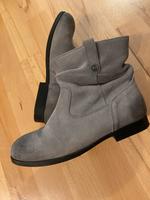 Birkenstock Boots Stiefel Leder grau Gr. 38 Hessen - Niestetal Vorschau