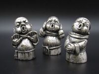 Peltro Zinnfiguren, Singende Mönche Trio, Italien um 1970 Rheinland-Pfalz - Neustadt an der Weinstraße Vorschau