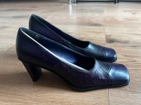 Pumps 40 schwarz lila Retro Vintage Prodotto Tuttc Bayern - Augsburg Vorschau