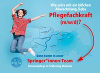 Pflegefachkraft als Springer*in (m/w/d)| Intensivpflege| Schleswig-Holstein Schleswig-Holstein - Schönberg (Holstein) Vorschau