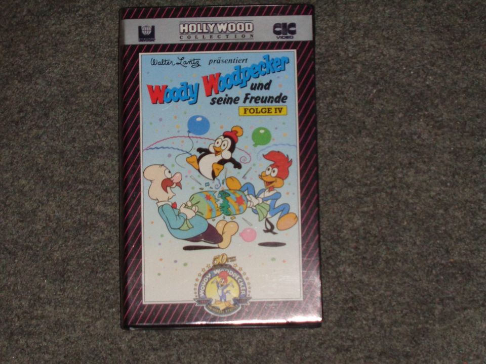 VHS Kassette Woody Woodpecker IV - FP 1,50€ in Saarbrücken