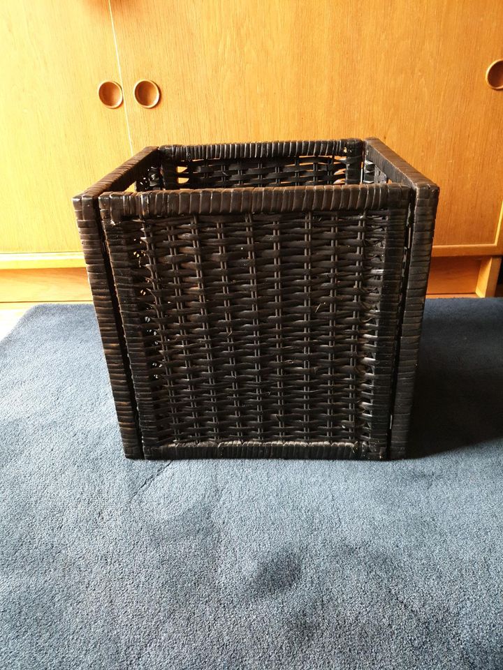 Ikea Branas Korb 32x34x32 schwarz für Kallax Regal in Hamburg