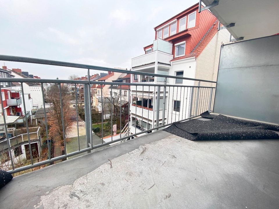 Findorff // Zeitlose 1-Zimmer-Wohnung mit Balkon in Bremen