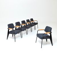 6x Vitra | Jean Prouve | Fauteuil Direction | Esszimmer / Besprechungsstühle | Sessel / Stühle | Designklassiker | Jean Prouvé Düsseldorf - Pempelfort Vorschau