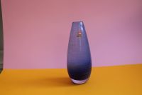 blaue Vase Ingrid Glas mit Fadenauflage 80er Berlin - Schöneberg Vorschau