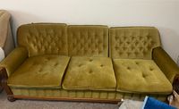 Couch Sofa Garnitur Retro grün Dreisitzer und 2 Sessel Bayern - Erding Vorschau