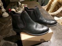 neu Leder Stiefelletten schwarz Gr. 38 Schuhe Stiefel Boots Bochum - Bochum-Wattenscheid Vorschau