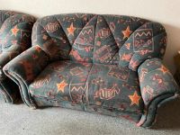 Sessel und Zweisitzer Couch mit sehr schönem Stoff Rheinland-Pfalz - Schifferstadt Vorschau