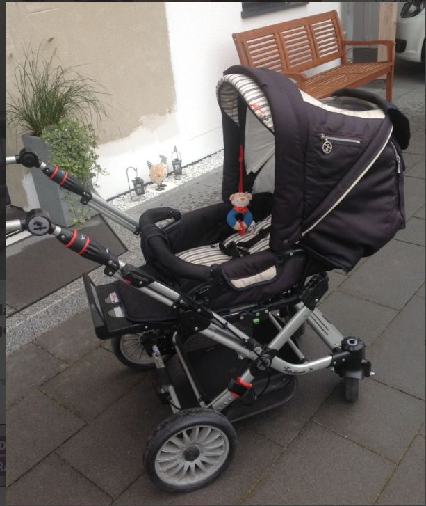 Kinderwagen, Hartan Topline S+, Softtragetasche, Sportkinderwagen in Albaching