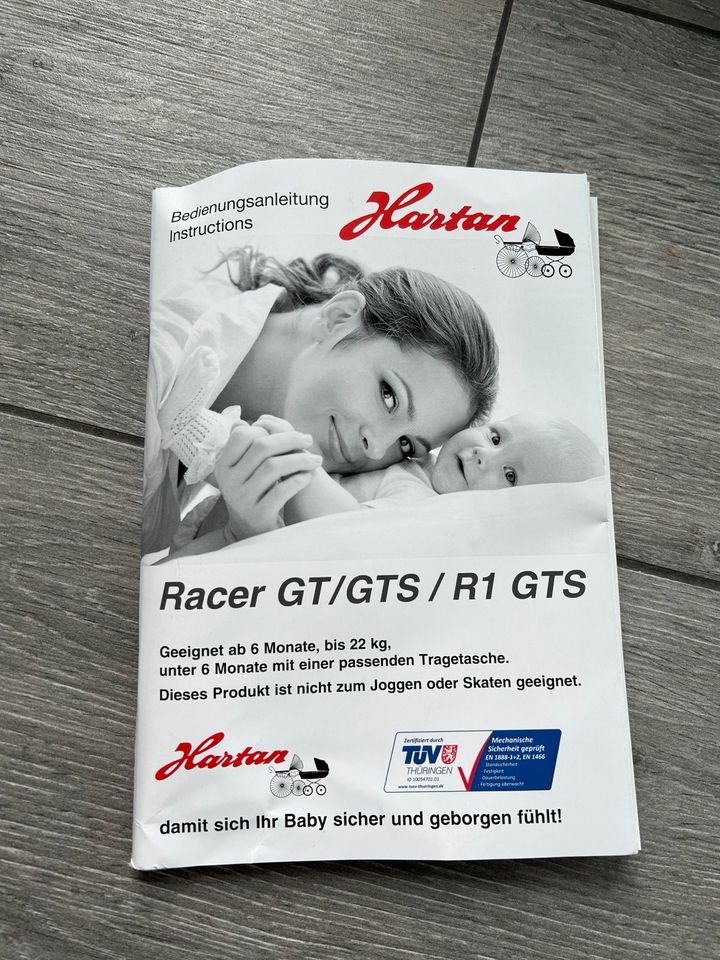 Hartan Racer GTS mit viel Zubehör! in Ludwigsfelde