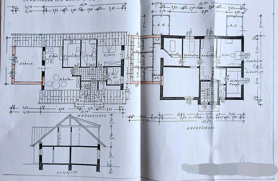 Einfamilienhaus/ehml. Praxisräume und Wohnung in Leiferde