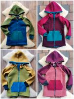 Walkjacke Raglan Colorblocking nach Wunsch Schurwolle Hoppinaht Parchim - Landkreis - Sternberg Vorschau