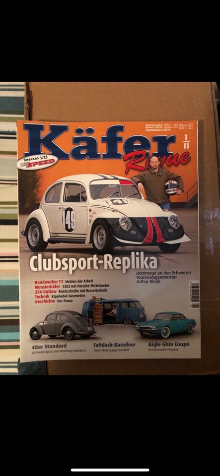 Diverse VW Classic Magazine und Käfer Revue Anzeige 2 in Holtgast