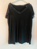 Tshirt schwarz Boho Spitze Gr. XL 44 Bayern - Waging am See Vorschau