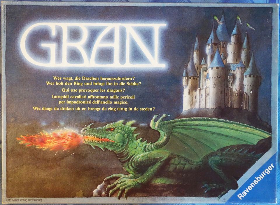 GRAN Fantasy-Brettspiel-Klassiker Ravensburger 1985 Board Game in Osnabrück
