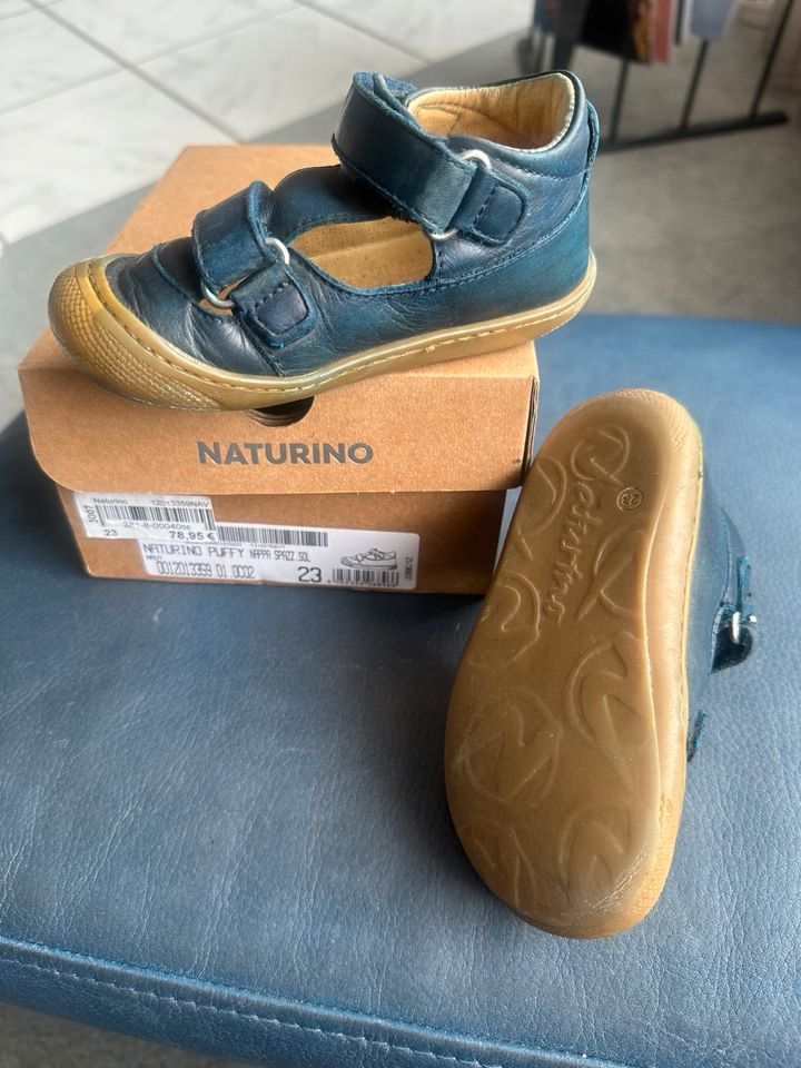 Naturino Puffy Schuhe blau Gr.23 in Niederkassel