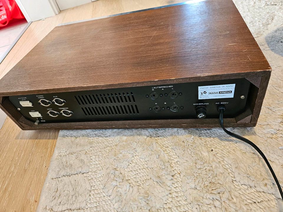 Rank Arena R 1020 AM/FM Stereo Receiver 70s Hifi Verstärker Antik in Garbsen