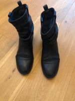 Knöchelhohe schwarze Schuhe für den kühleren Übergang Größe 40 Bayern - Söchtenau Vorschau
