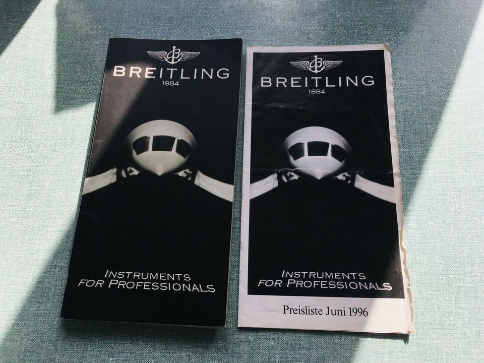 Breitling Katalog Preisliste 1996 selten in Berlin