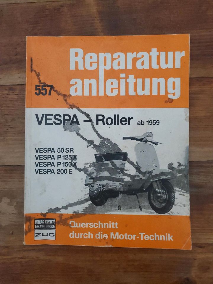 Reparaturanleitung Vespa-Roller ab 1959 in Alsfeld