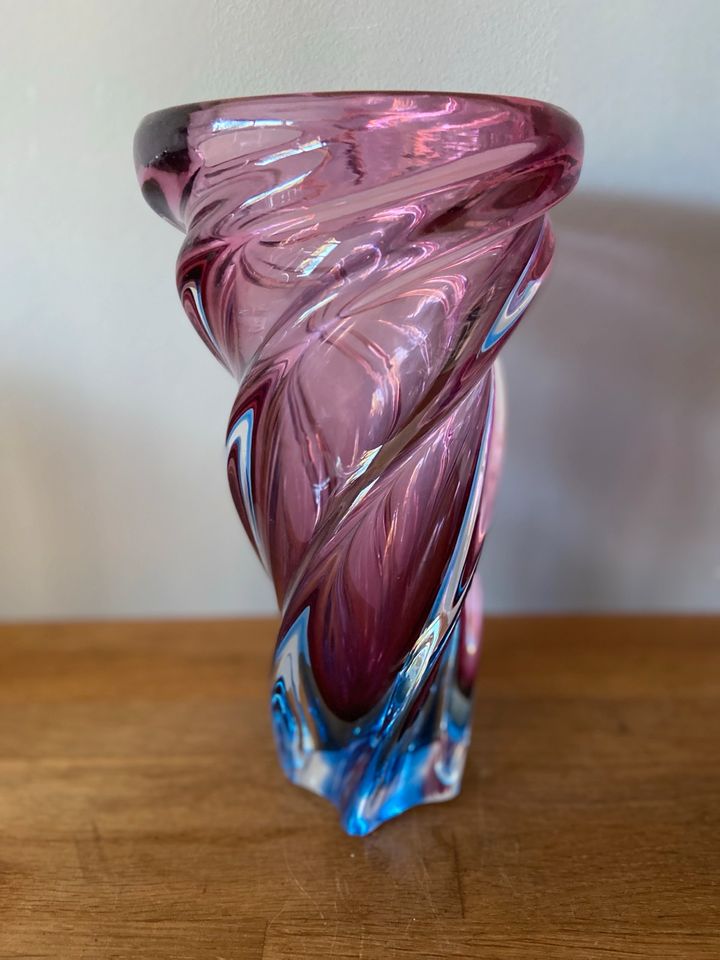 Murano Vase - Mid-Century Design- gedreht-1960er-Swirl in Köln