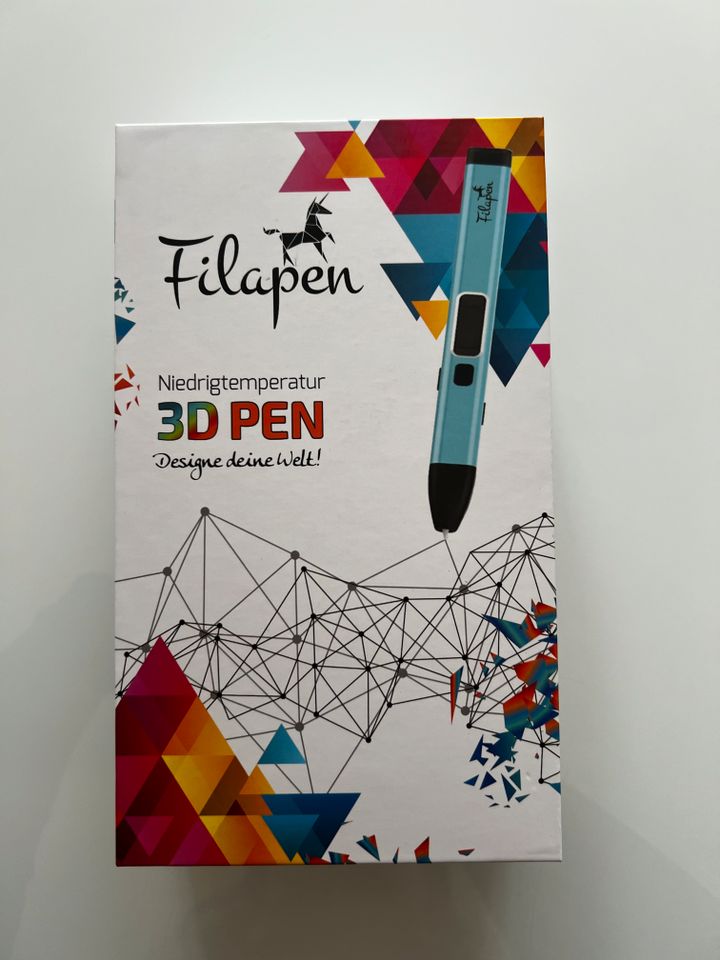 Filapen 3D Stift mit 10 Filamenten und Etui Basteln NEU in Neusäß