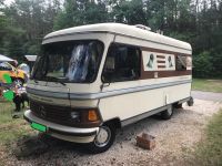 Hymer / Hymer-Mobil auf Mercedes-Benz Oldtimer Wohnmobil Baden-Württemberg - Esslingen Vorschau