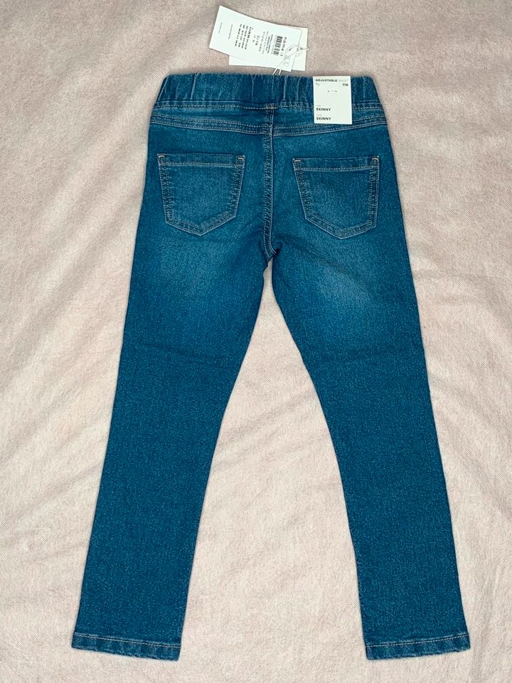 2 x Hose Name it Gr. 116 Neu Mädchen Jeans Legging in Bad Essen