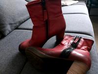 Weinrote Stiefelette Sachsen - Wurzen Vorschau