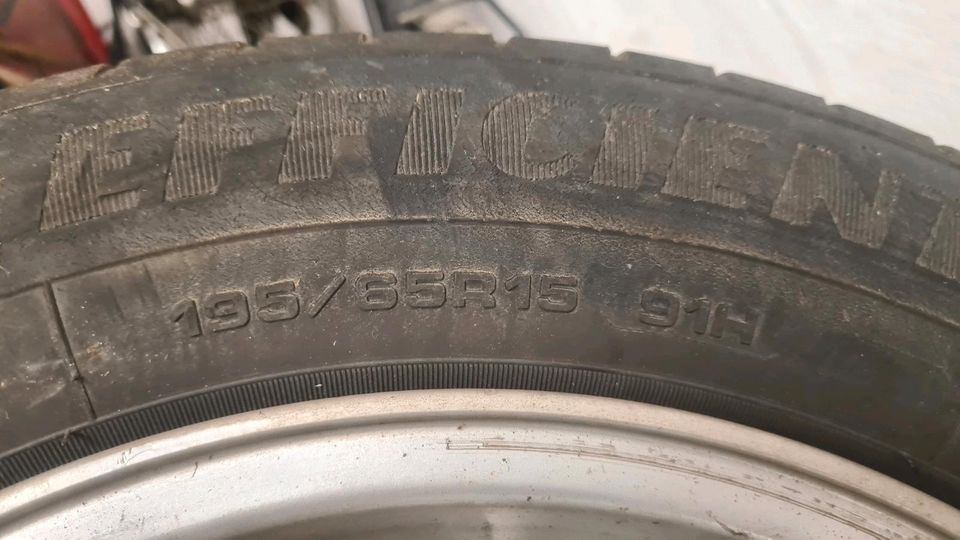 Alufelgen mit Reifen Mercedes W202 15Zoll in Kahl am Main