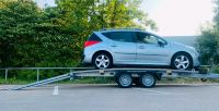 Autotransport Anhänger mieten leihen Fahrzeuganhänger für Auto Bayern - Vöhringen Vorschau