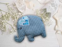 Wärmekissen *Kleiner Elefant* aus Baumwolle in blau Rheinland-Pfalz - Wahlrod Vorschau