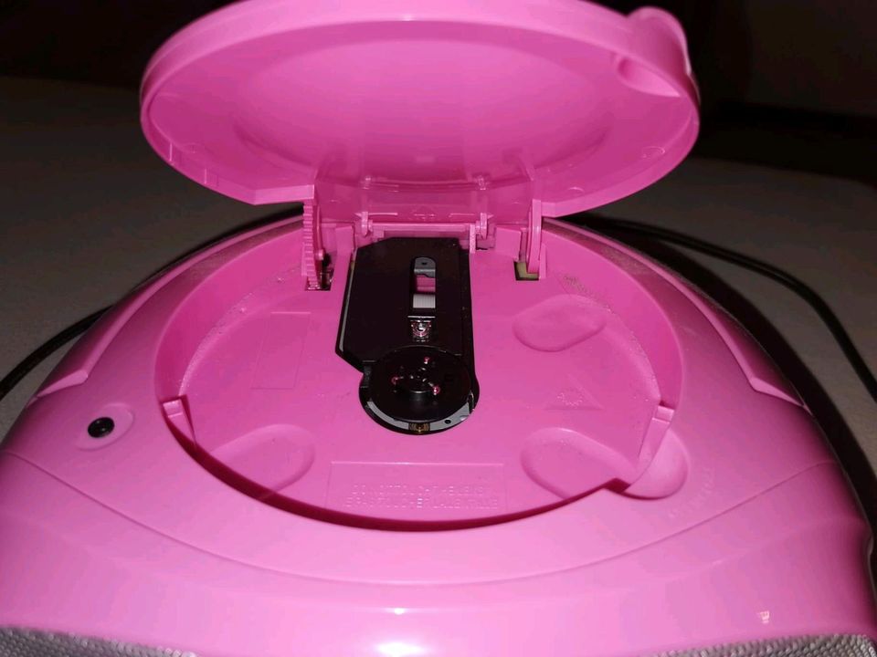 CD Player Spieler ok pink rosa in Unterthingau